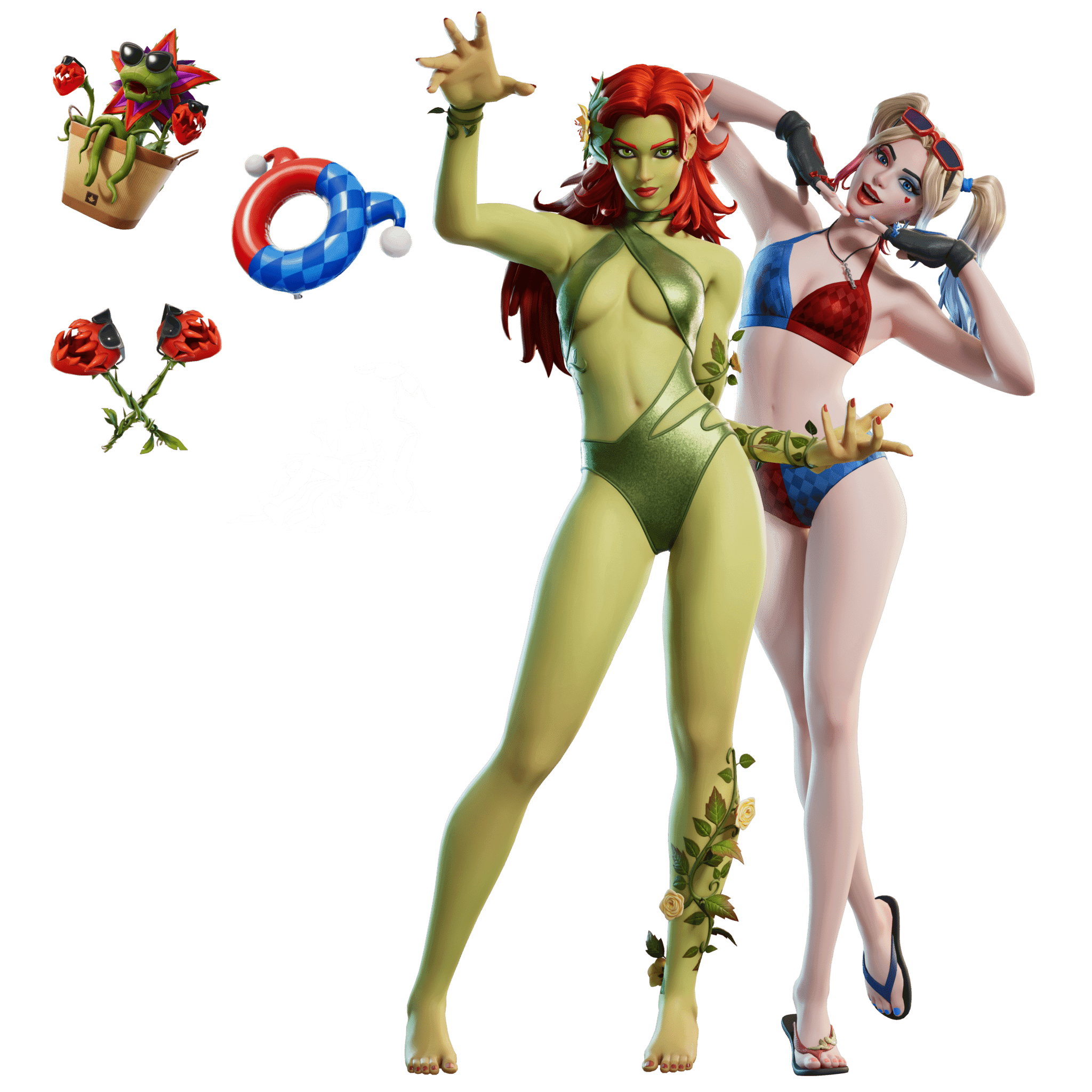 High Tide Harley & Sunflower Ivy Bundle — Fortnite item shop cosmetic