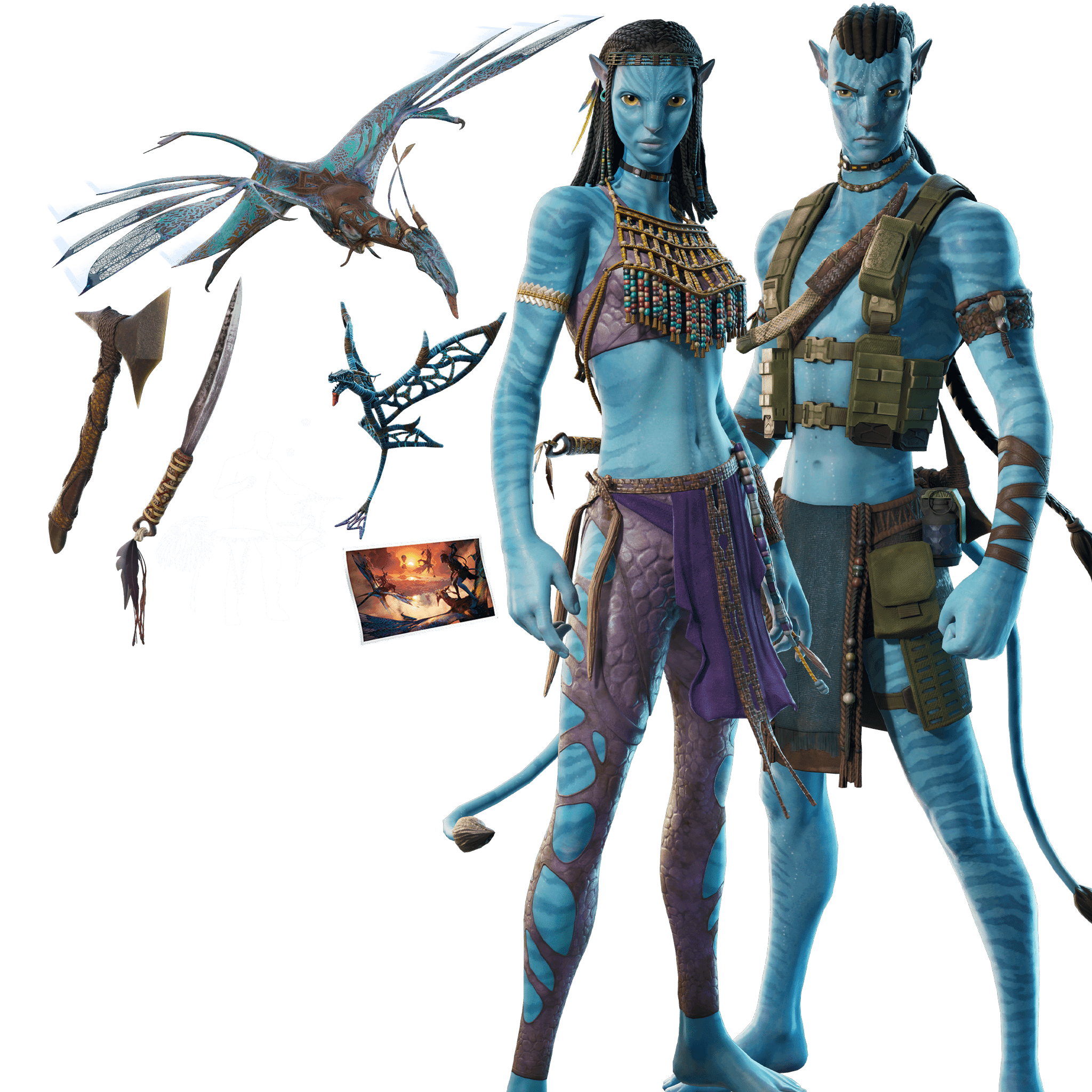 Avatar: Warriors of Pandora Bundle — Fortnite item shop cosmetic