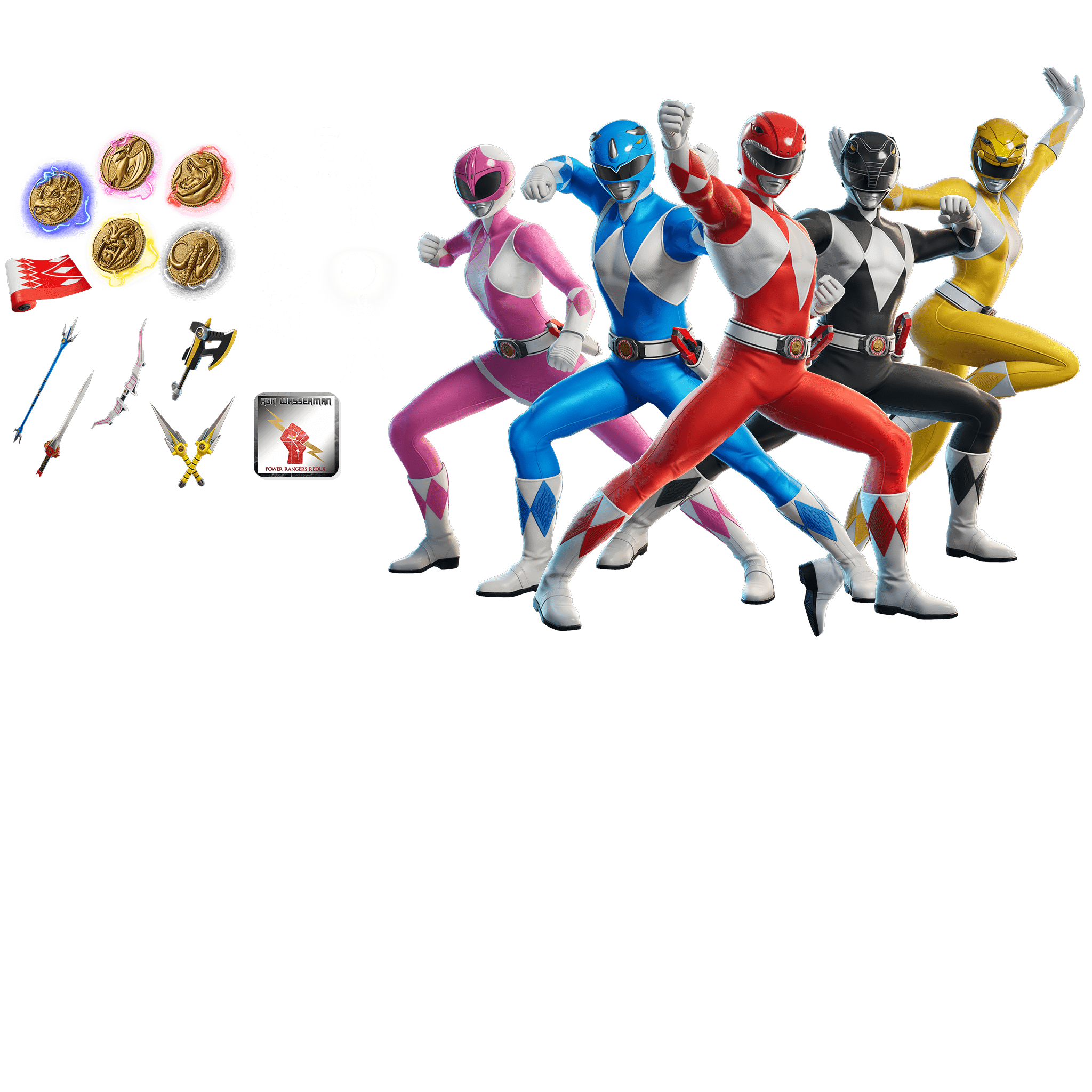 Power Rangers Bundle — Fortnite item shop cosmetic