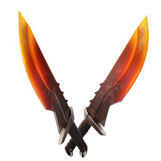 Burning Blades — Rare Pickaxe