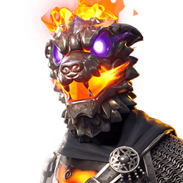 Molten Battle Hound — Legendary Outfit