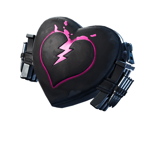 Broken Heart — Rare Back Bling