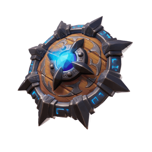 Emblazoned Buckler — Epic Back Bling