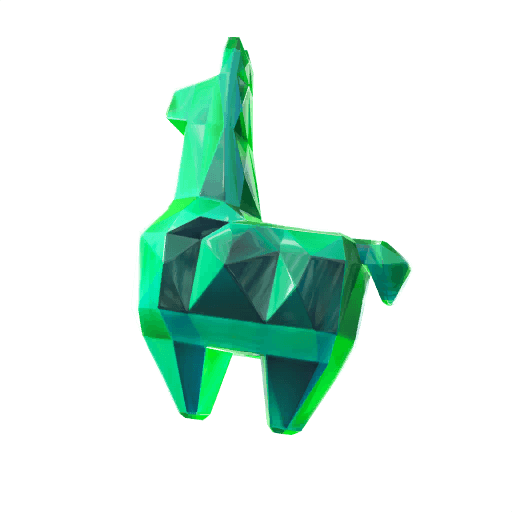 Crystal Llama — Rare Back Bling