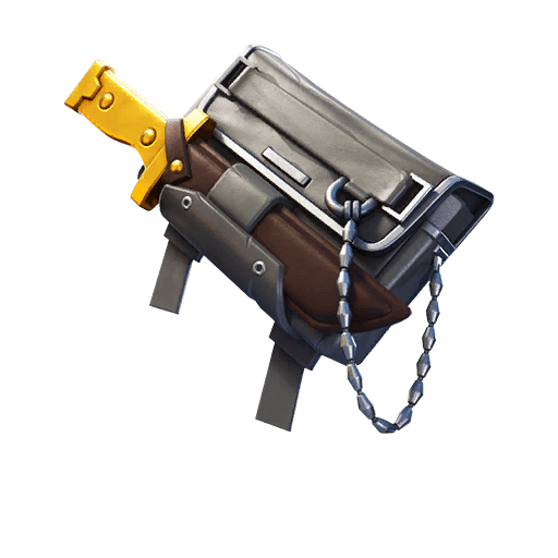 Gold Dagger Pack — Legendary Back Bling