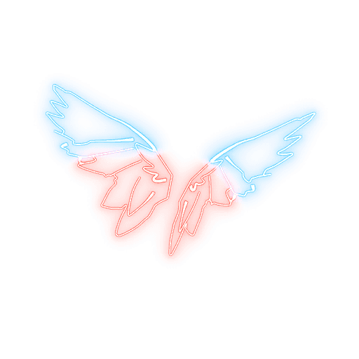 Neon Wings — Epic Back Bling