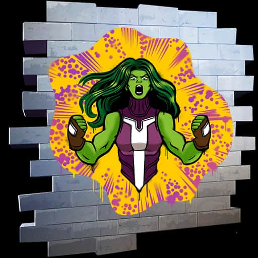 SHE-HULK SMASH — Epic Spray