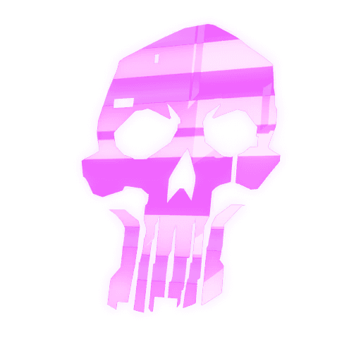 Holo-Skull — Epic Back Bling