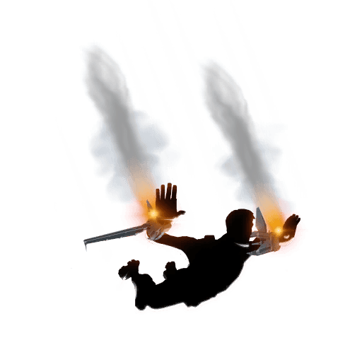 Drop Jet — Rare Contrail