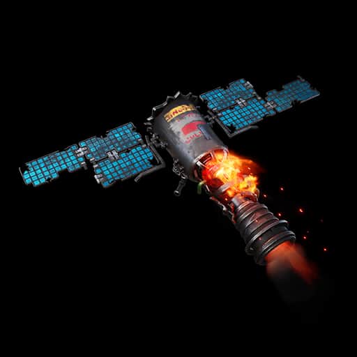Crashing Satellite — Rare Glider