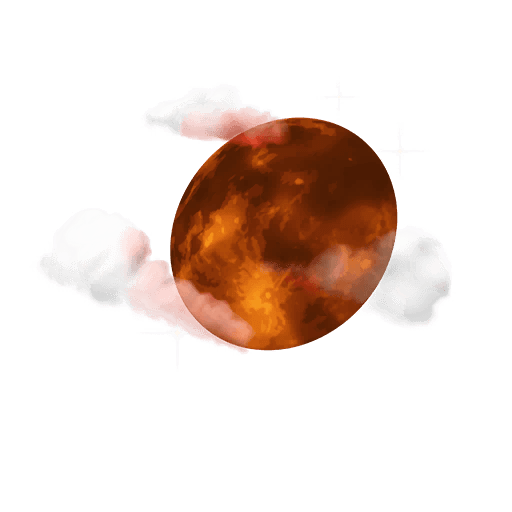 Blood Moon Rising — Rare Back Bling