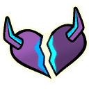 Horned Heart — Uncommon Emoticon