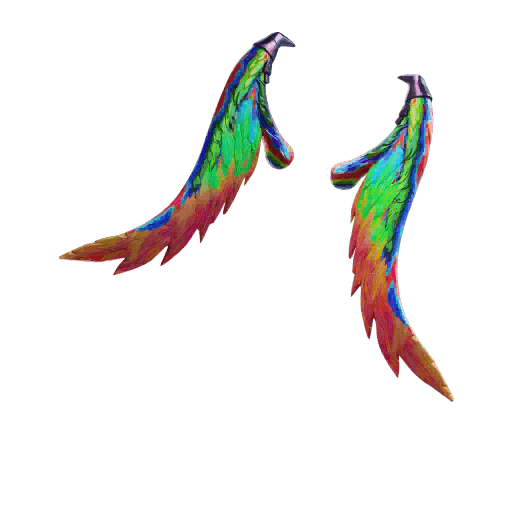 Macaw Darkwings — Rare Back Bling
