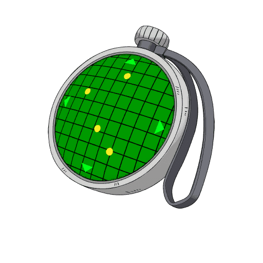 Dragon Radar — Rare Back Bling