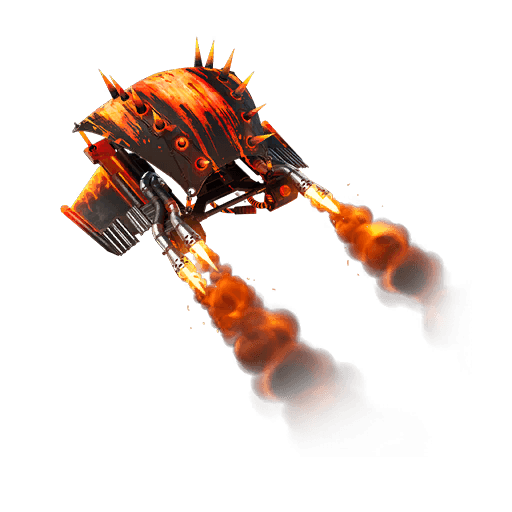 Fiery Descent — Rare Glider