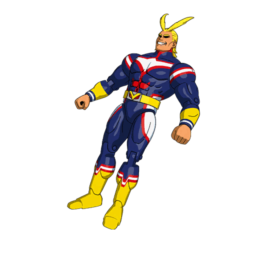 All Might Collectible — Epic Back Bling