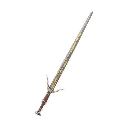 Witcher's Silver Sword — Epic Pickaxe