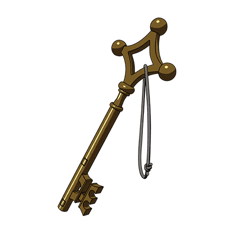 Basement Key — Epic Back Bling