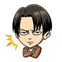 Scowling Levi — Uncommon Emoticon