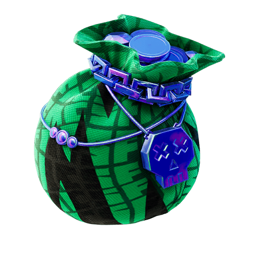 Hard-Won Treasure — Uncommon Back Bling