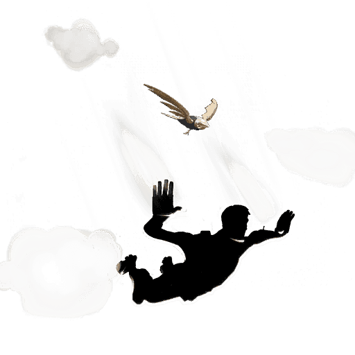 Drone Drop — Rare Contrail
