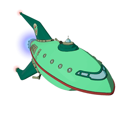 Planet Express Ship — Rare Glider
