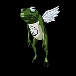 Winged Toad Summon — Rare Back Bling