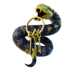 Snakebite Keyring — Legendary Back Bling