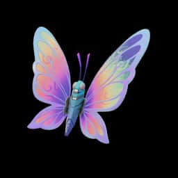 Interstellar Butterfly — Rare Back Bling