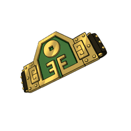 Earth Rumble Belt — Rare Back Bling