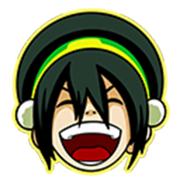 Laughing Toph — Uncommon Emoticon