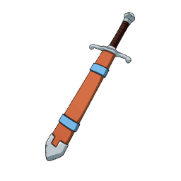Trunks' Sword — Rare Back Bling