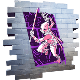 Stylized Gwenpool — Uncommon Spray