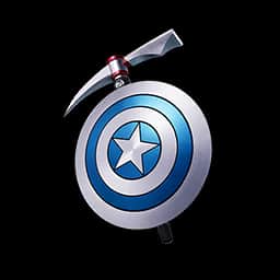 Captain Jones's Shield & Pickaxe — Rare Back Bling