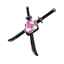 Gwenpool's Katanas — Rare Back Bling