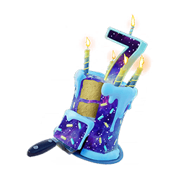Sprinkly Space Cake — Rare Back Bling