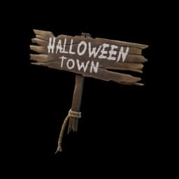 Town Signpost — Rare Back Bling