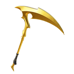 Golden Scythe — Rare Pickaxe