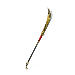 Gilded Naginata — Rare Pickaxe