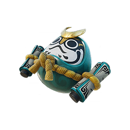 Mr. Daruma — Rare Back Bling