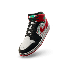 Air Jordan 1 Mid 'Ugly Christmas Sweater' — Uncommon Kicks