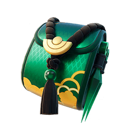 Green Kunai Carryall — Rare Back Bling