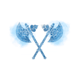 Sub-Zero's Ice Axes — Rare Pickaxe