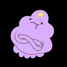 Lumpy Space Princess — Rare Back Bling