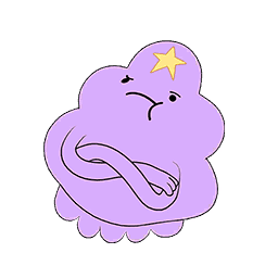 Lumpy Space Princess — Rare Back Bling