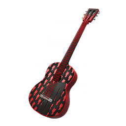 Red Guitar — Rare Pickaxe