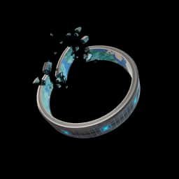 Shattered Halo Ring — Rare Back Bling