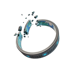 Shattered Halo Ring — Rare Back Bling