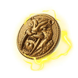 Sabertooth Tiger Coin — Rare Back Bling