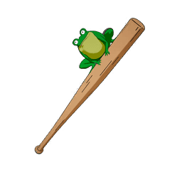 Frog Baseball Bat — Rare Pickaxe